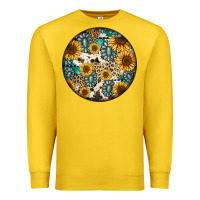 Western Pattern Circle Earrings Premium Sweatshirt | Teevron