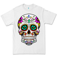 White sugar skull Premium Tee - linhVisuals