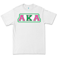 White alpha kappa aka Premium Tee - linhVisuals