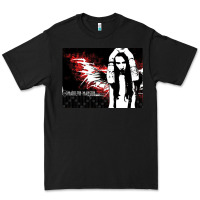 Black Marilyns angel with scabbed wings Premium Tee - linhVisuals