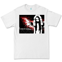 White Marilyns angel with scabbed wings Premium Tee - linhVisuals