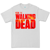 Dove Grey the walking dead blood Premium Tee - linhVisuals