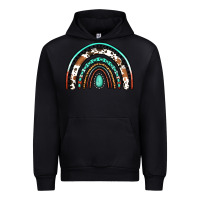 Black Western Rainbow Urban Hoodie - Jasminsmagicworld