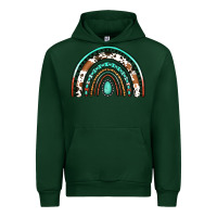 Foreset Green Western Rainbow Urban Hoodie - Jasminsmagicworld