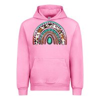 Fuchsia Pink Western Rainbow Urban Hoodie - Jasminsmagicworld