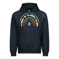 Navy Western Rainbow Urban Hoodie - Jasminsmagicworld
