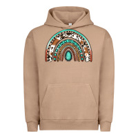 Pigment Burro Western Rainbow Urban Hoodie - Jasminsmagicworld