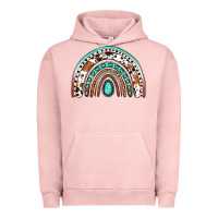 Pigment Salmon Western Rainbow Urban Hoodie - Jasminsmagicworld