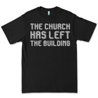 Black the church has left the building Premium Tee - linhVisuals