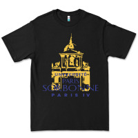 Black universite paris la sorbonne Premium Tee - linhVisuals