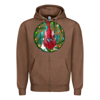 Chestnut Roaster Head Christmas Zipper Hoodie - RanaPortraitStore