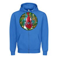 True Royal Roaster Head Christmas Zipper Hoodie - RanaPortraitStore