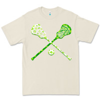 Bone funny lacrosse st patricks day boys men shamrock ball t shirt Premium Tee - linhVisuals