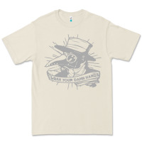Bone wash your damn hands Premium Tee - linhVisuals