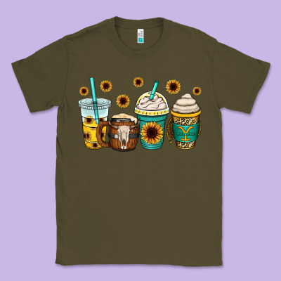Yellowstone Coffee Cups Classic Tee Designed By Oliviacreatesart