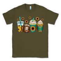 Army Green yellowstone coffee cups Classic Tee - OliviaCreatesArt