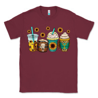 Burgundy yellowstone coffee cups Classic Tee - OliviaCreatesArt