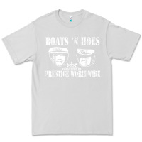 Dove Grey boats n hoes funny meme t shirt Premium Tee - linhVisuals