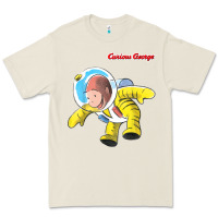 Bone curious george happy astronaut portrait t shirt Premium Tee - linhVisuals