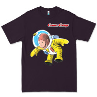 Plum curious george happy astronaut portrait t shirt Premium Tee - linhVisuals