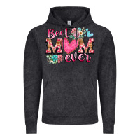 Vintage Black best mom ever Vintage Hoodie - RacoonDesign
