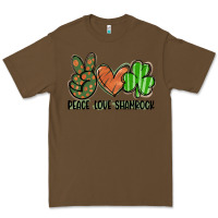 Cacao peace love shamrock Premium Tee - FaDigitalArtStudio