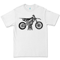 White YZ450F Eli Tomac Motorcycles Premium Tee - linhVisuals