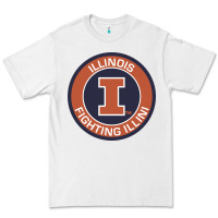 White illinois fighting illini Premium Tee - linhVisuals