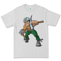 Dove Grey montana technological university orediggers vectorized Premium Tee - linhVisuals