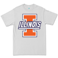 Dove Grey illinois fighting illini Premium Tee - linhVisuals