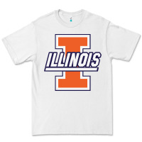 White illinois fighting illini Premium Tee - linhVisuals