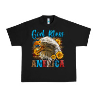 Black God Bless America Urban Heavy Tee - LillyAllenDesigns