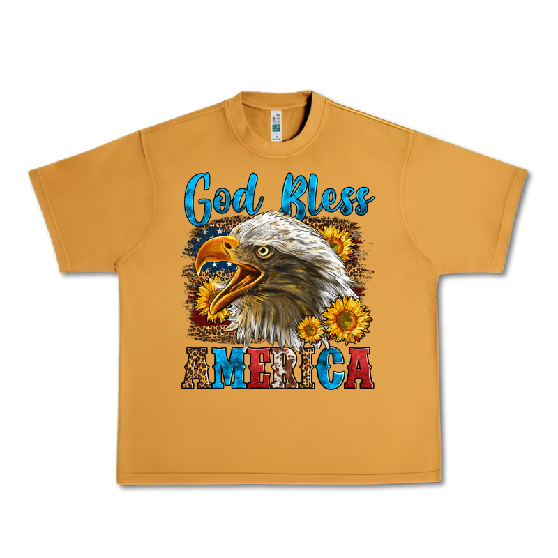 God Bless America Urban Heavy Tee by LillyAllenDesigns | Teevron