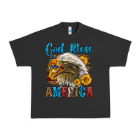Pigment Black God Bless America Urban Heavy Tee - LillyAllenDesigns