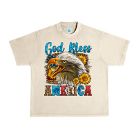 Sandshell God Bless America Urban Heavy Tee - LillyAllenDesigns