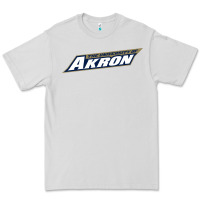 Dove Grey akron university Premium Tee - linhVisuals