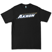 Black akron university Premium Tee - linhVisuals
