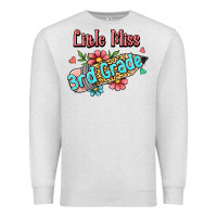 Oatmeal Heather little miss third grade Premium Sweatshirt - Jasminsmagicworld