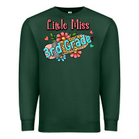 Sports Green little miss third grade Premium Sweatshirt - Jasminsmagicworld