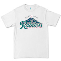 White the tacoma rainiers Baseball Premium Tee - linhVisuals