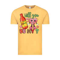 Vintage Mustard will you be my Vintage Tee - LillyAllenDesigns