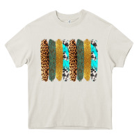 Cream western brushstrokes Heavy Core Tee - OliviaCreatesArt