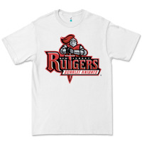 White rutgers scarlet knights Premium Tee - linhVisuals