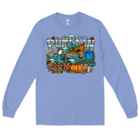 Colony Blue pumpkin farm Long Sleeve Tee - SublimationCraftShop
