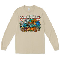 Mushroom pumpkin farm Long Sleeve Tee - SublimationCraftShop