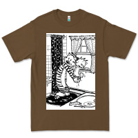 Cacao calvin Premium Tee - linhVisuals