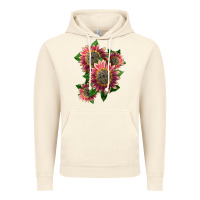 Vintage Artic 4 crimson blaze sunflower Vintage Hoodie - LillyAllenDesigns