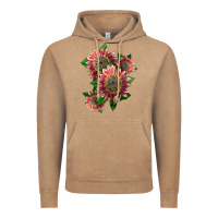 Vintage Coffee 4 crimson blaze sunflower Vintage Hoodie - LillyAllenDesigns
