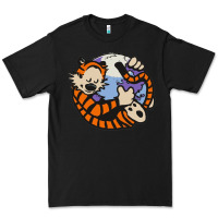 Black calvin Premium Tee - linhVisuals