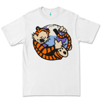 White calvin Premium Tee - linhVisuals